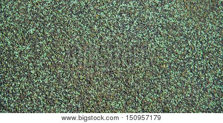 Texture background of colorful crayons crumbs drawing nobody black