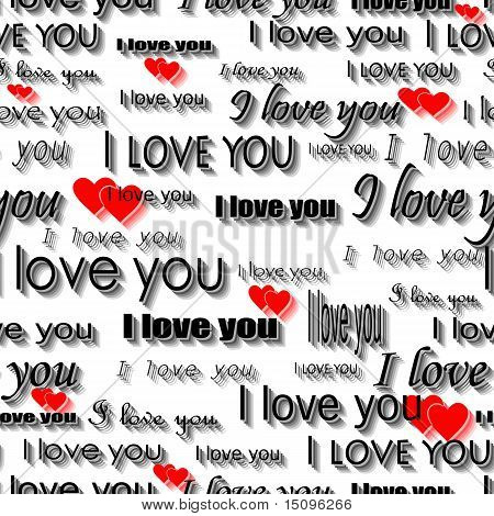 Naadloze Valentine patroon