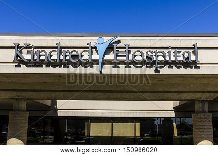 Indianapolis - Circa October 2016: Kindred Hospital, A Division Of Kindred Healthcare Incorporated I