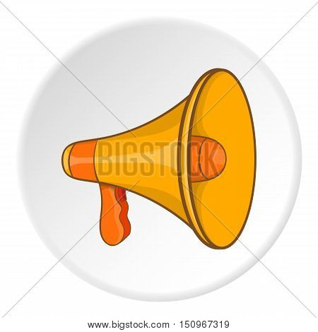 Mouthpiece icon. Cartoon illustration of mouthpiece vector icon for web