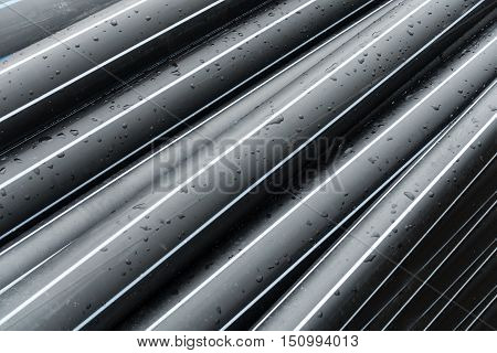 HDPE potable pipe storage Spare part pipeline.