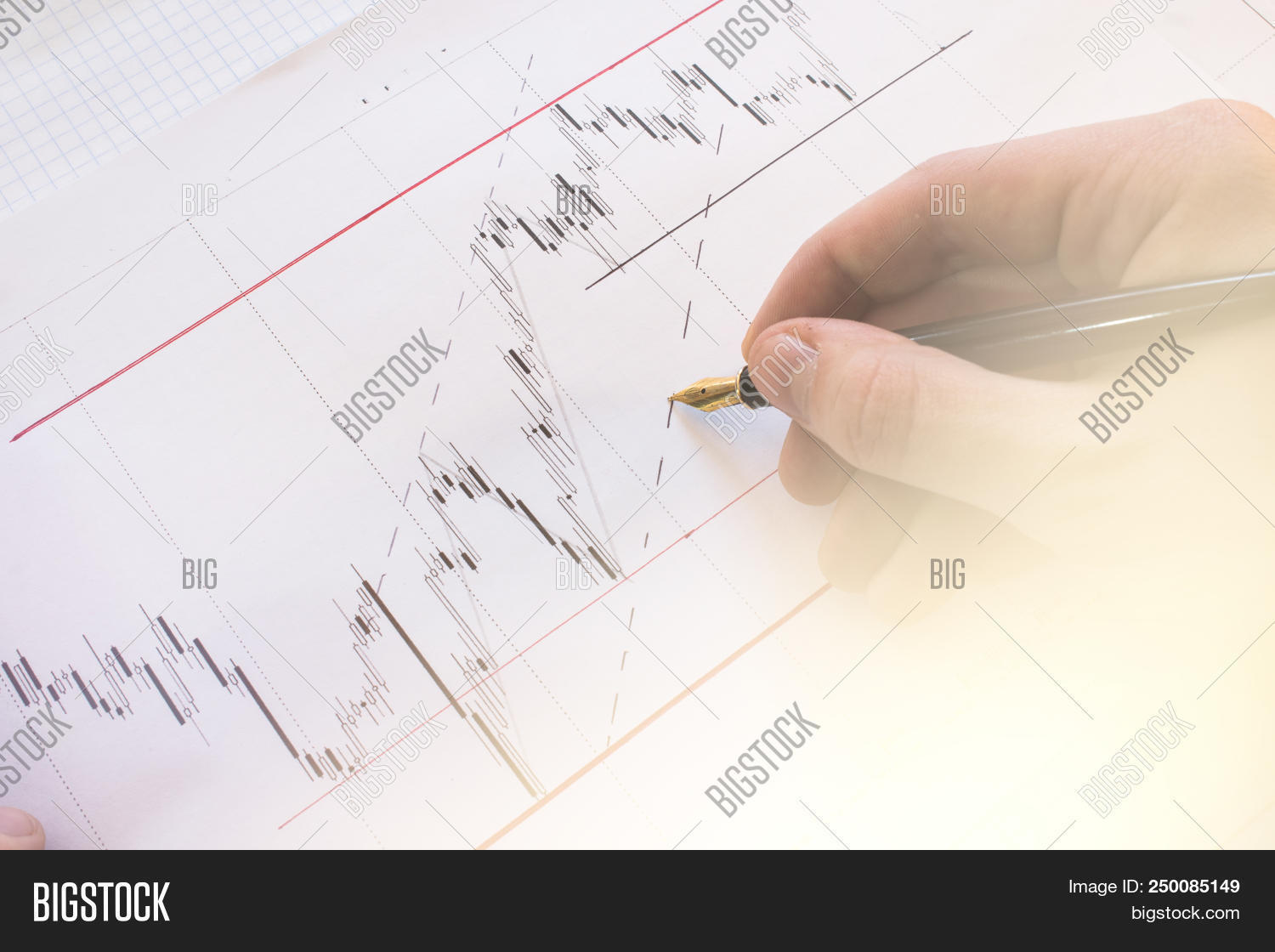 Stock Market Chart On Image Photo Free Trial Stock Market Chart On Forex Chartoney Live Online Screen Finance Graph