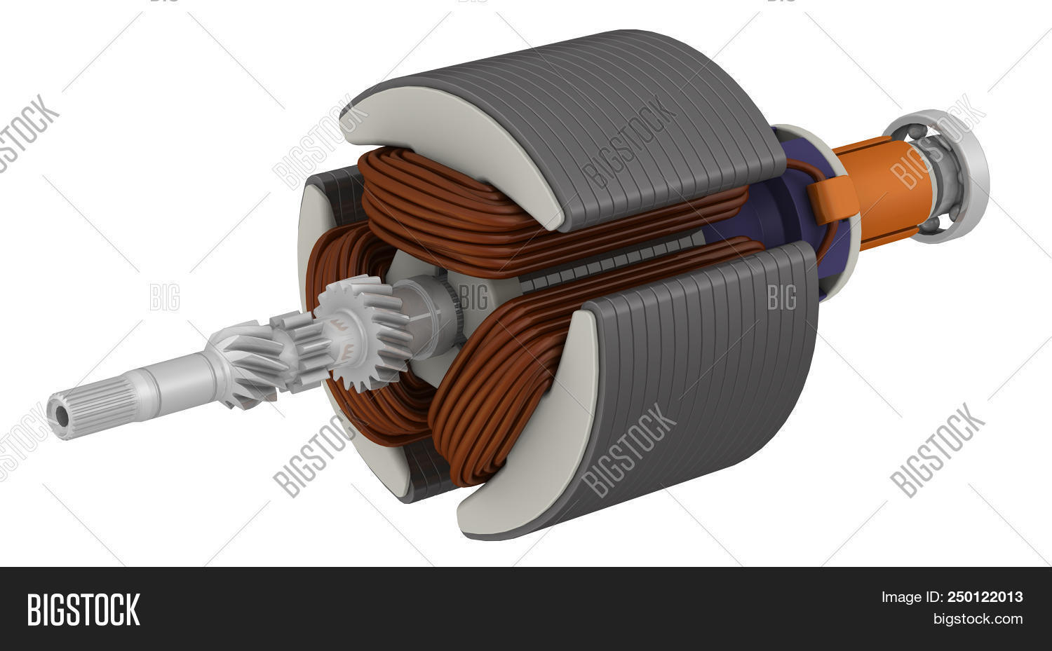 Rotor Electric Motor. Image & Photo (Free Trial) Bigstock