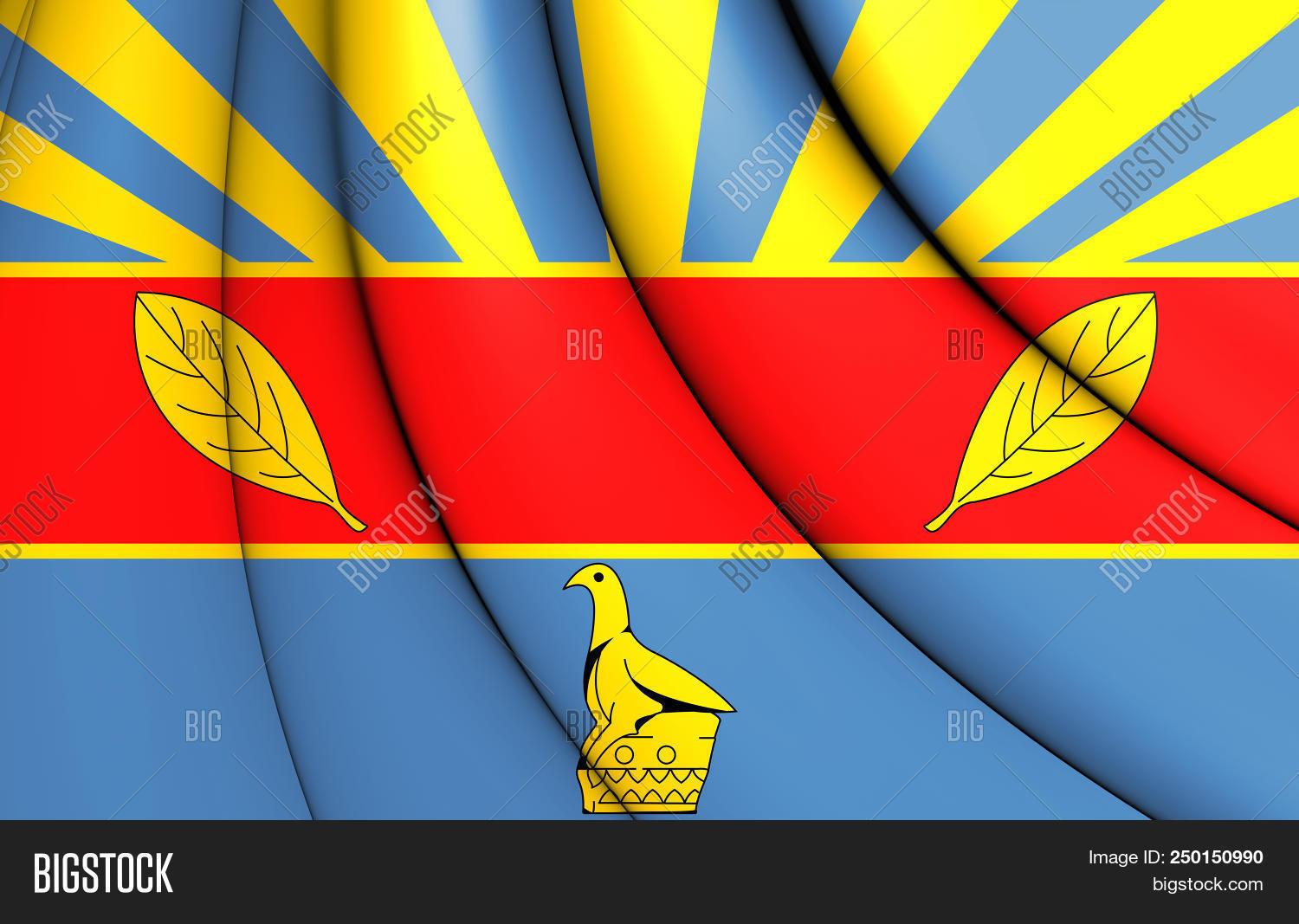 3d Flag Harare, Image & Photo (Free Trial) Bigstock