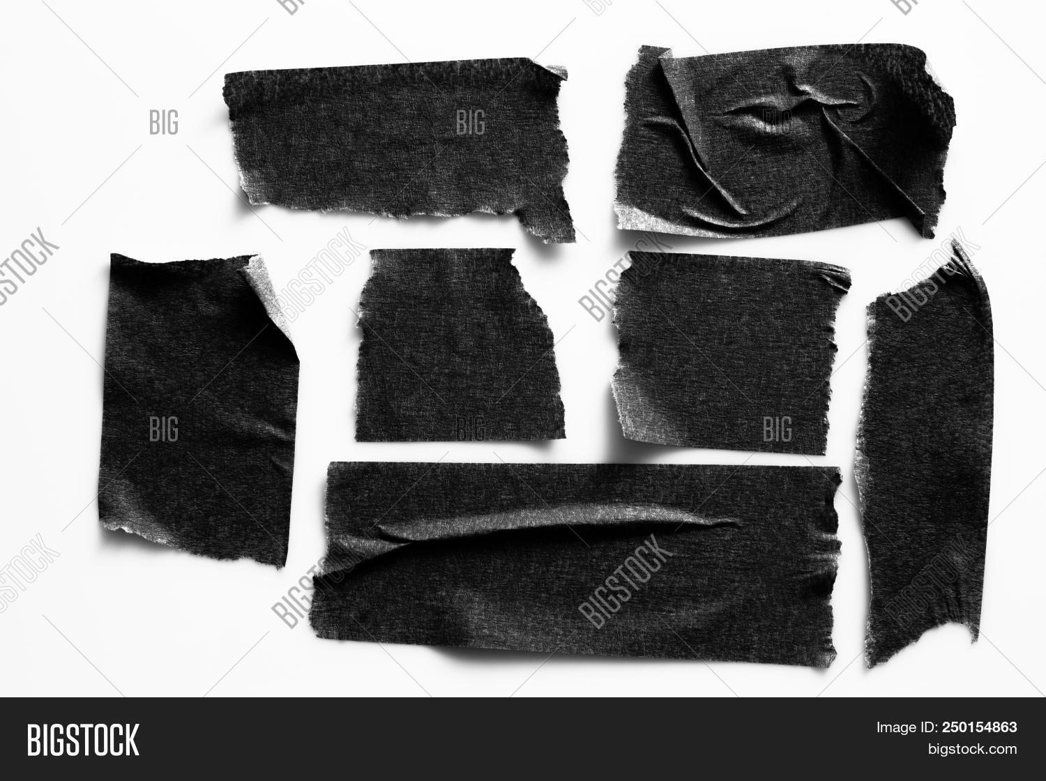 Set Black Tapes On Image & Photo (Free Trial) Bigstock