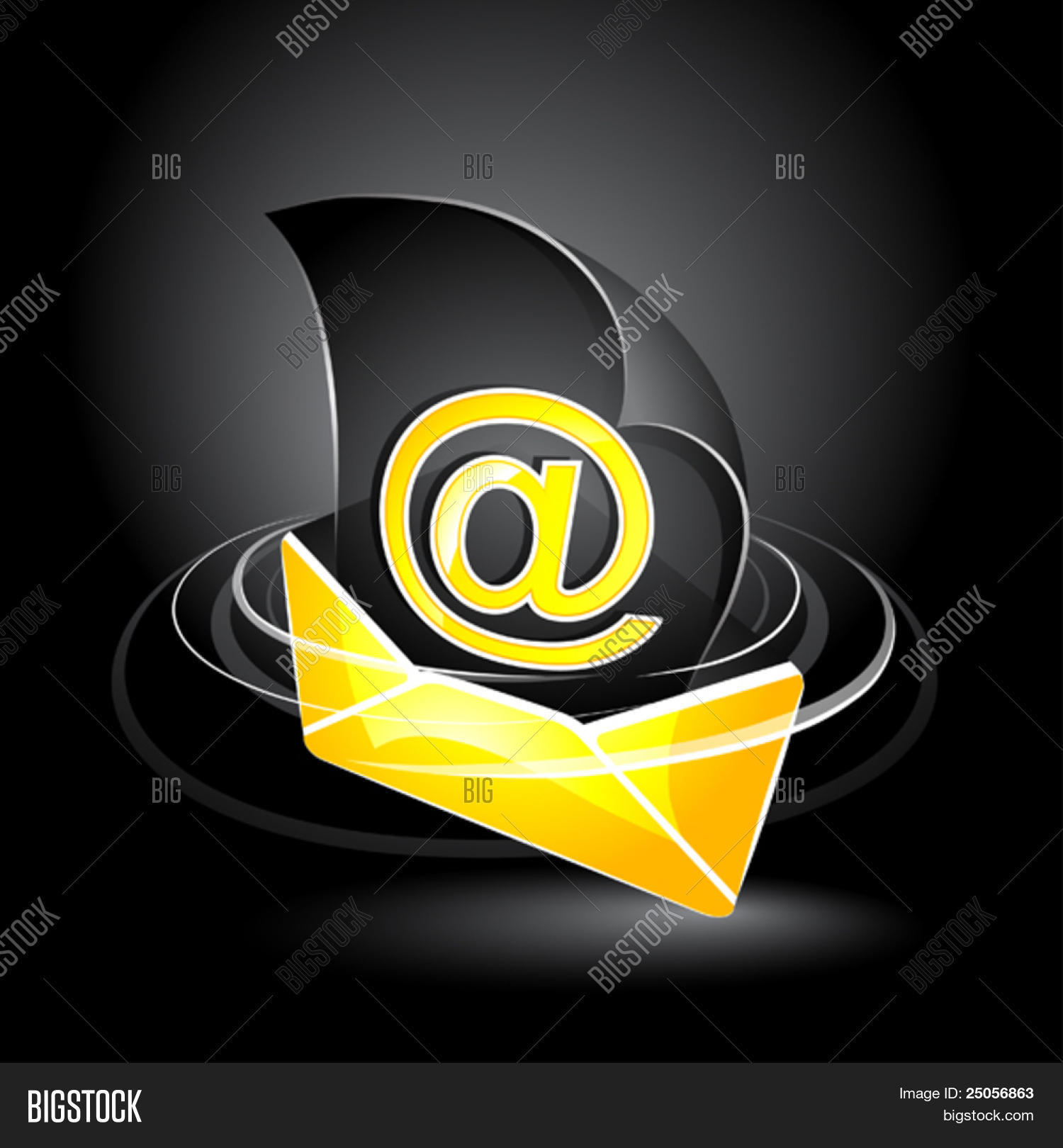 Electronic Letter Vector & Photo (Free Trial) Bigstock