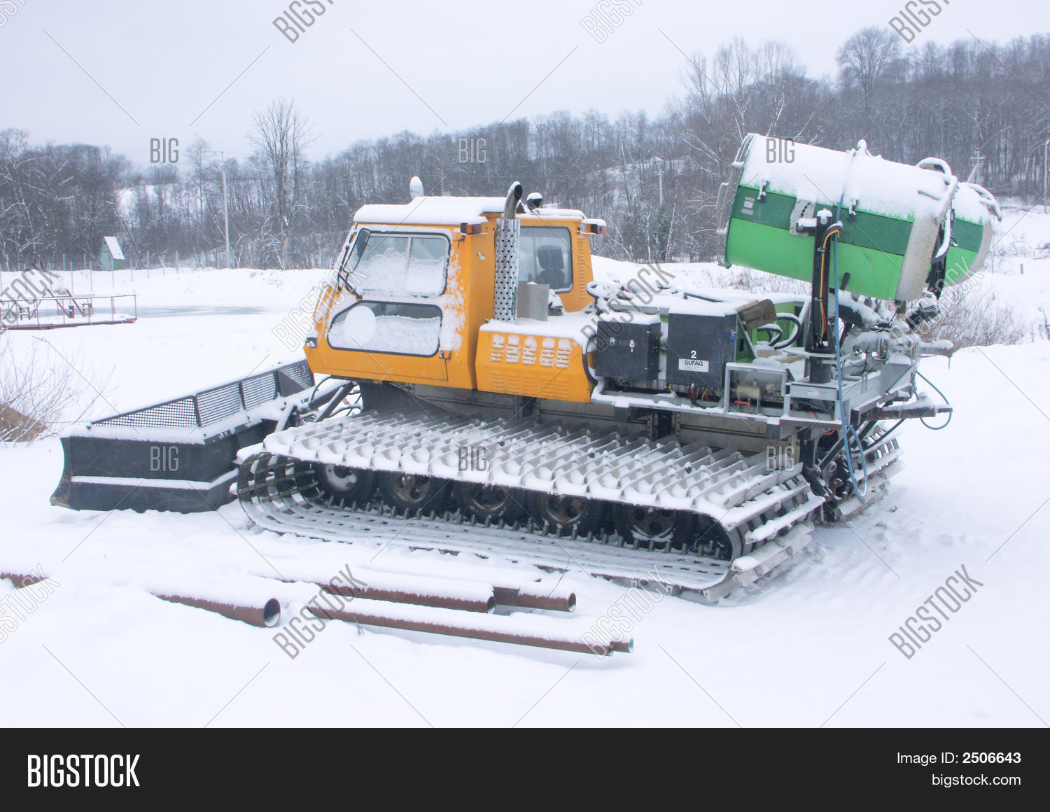 Snow Tractor Image & Photo (Free Trial) Bigstock