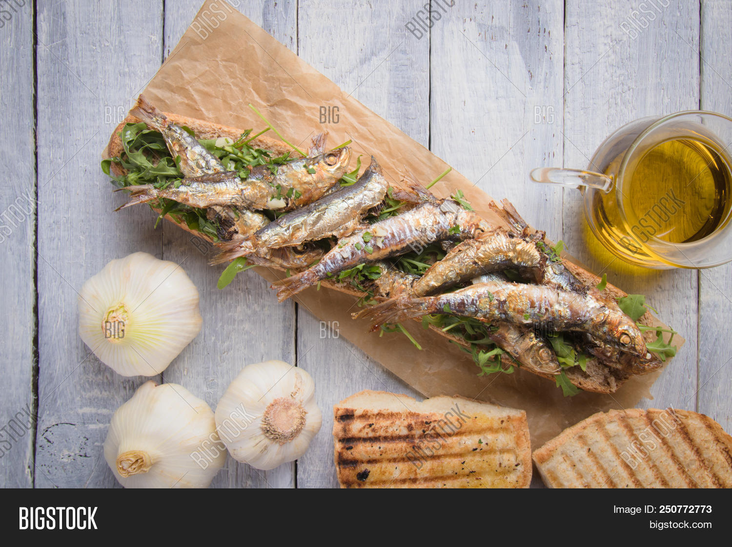 Grilled Sardine Fish Image & Photo (Free Trial) Bigstock