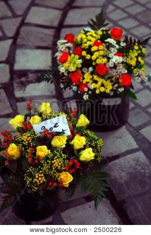 Fiori sul mercato