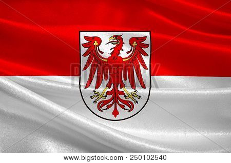 Flag Of Brandenburg, Germany