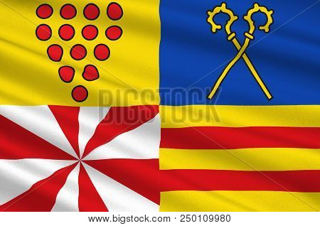Flag Of Brohltal Is A Verbandsgemeinde In The District Of Ahrweiler, In Rhineland-palatinate, German