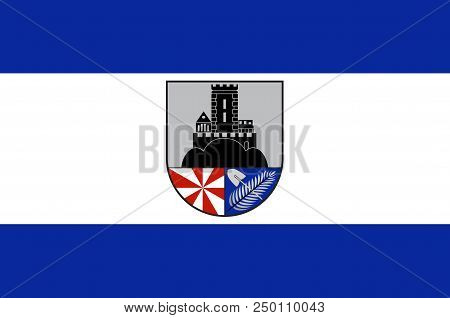 Flag Of Niederduerenbach Is A Municipality In The District Of Ahrweiler, In Rhineland-palatinate, Ge