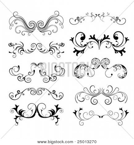 elementi decorativi di design