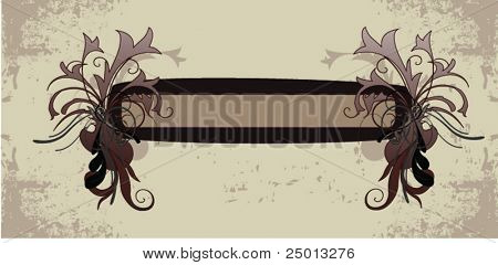 banner decorativi floreali