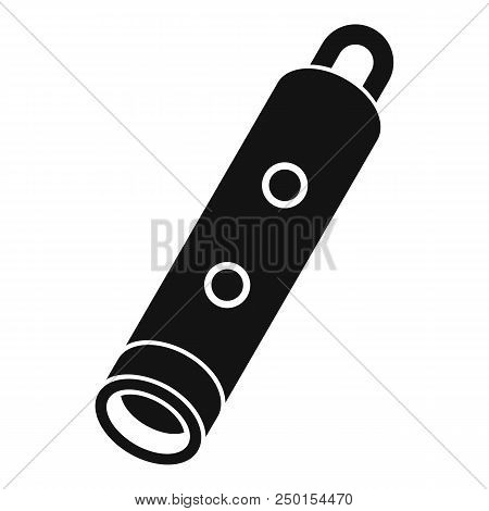 Alarm Whistle Icon. Simple Illustration Of Alarm Whistle Vector Icon For Web Design Isolated On Whit