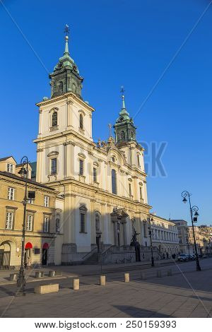 Church Of The Holy Cross. Warsaw. Poland