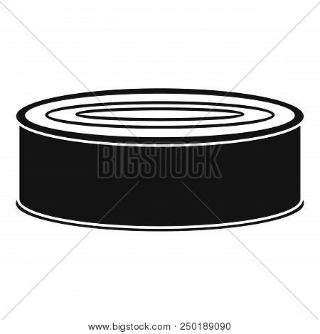 Fish Tomato Tin Can Icon. Simple Illustration Of Fish Tomato Tin Can Vector Icon For Web Design Isol