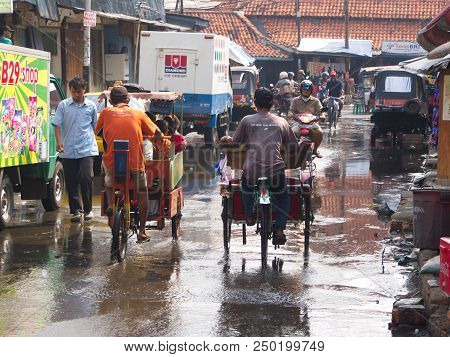 Life In Pasar Ikan And Muara Karang, A Historic Jakarta Fish Market. Travel In Jakarta, The Capital