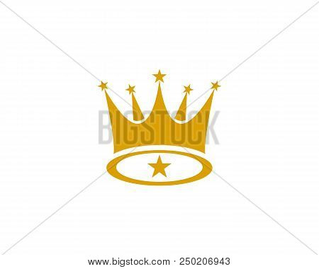 Crown Logo Template Vector Icon