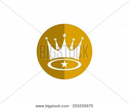 Crown Logo Template Vector Icon
