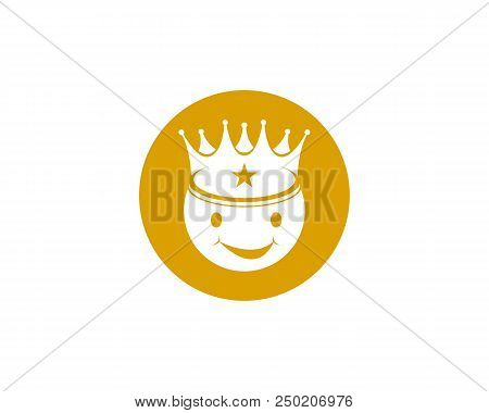 Crown Logo Template Vector Icon