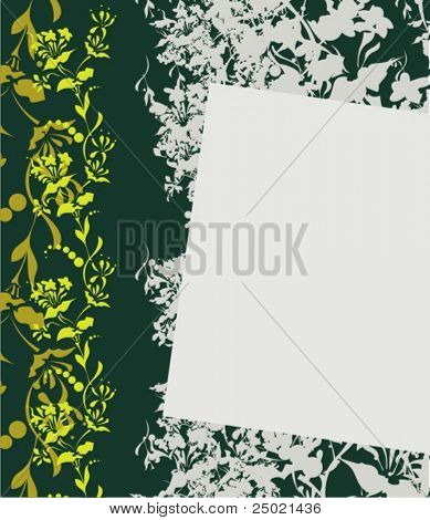 floral background . vector illustration