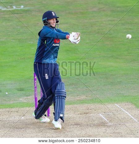LEEDS, ENGLAND - JULY 17: Joe Root during the 3rd Royal London One day International match between England and India at Headingley Cricket Ground on July 17, 2018 in  England.  