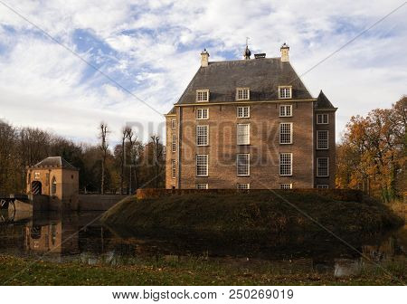 Soelen Castle In The Village Zoelen In The Dutch Region Betuwe