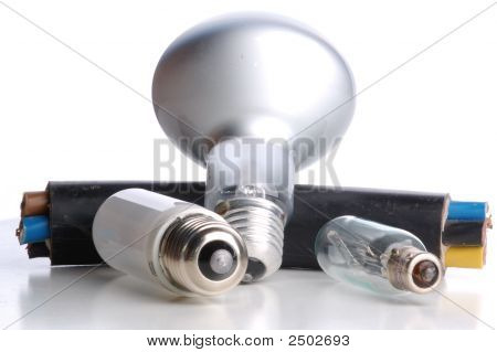 Lampa Fnd kus drátu