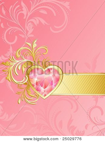 Vektor Abbildung Valentinstag Hintergrund