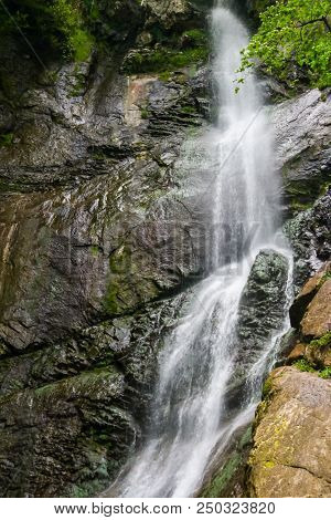 Makhuntseti Waterfall Near Batumi In Adjara Region, Georgia