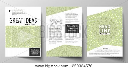 Business Templates For Brochure, Magazine, Flyer, Booklet Or Annual Report. Cover Design Template, E