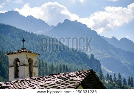 Church In An Alpine Valley