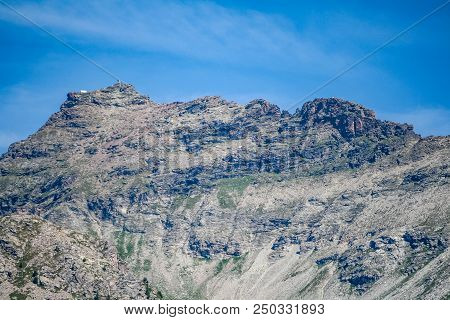 Panoramic View Of An Alpine Valley