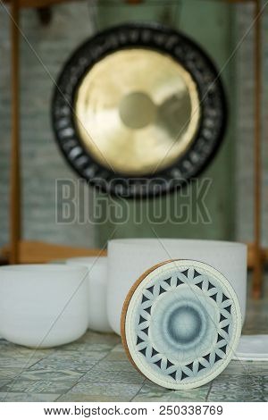 A Musical Instrument For Playing Religious Music In Shamanistic Or Buddhist Temples.