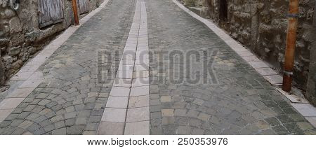 Photography Showing Some Street And Buildings. The Photography Was Taken From The Small Village Of G