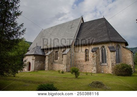 Gothic Church In Plesivec In Slovakia, Europe