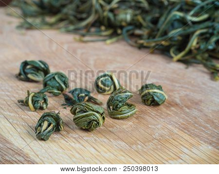 Manual Twisting Of Tea Leaves For Fermentation. Ivan Tea Fermentation