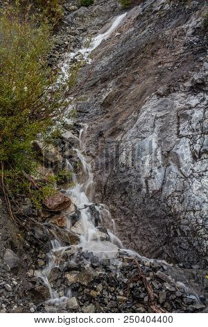 A View From The Side Of The Bow Valley Parkway, Banff National Park, Alberta, Canada