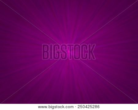 Fiolet Background With Outgoing Rays 3d Rendering