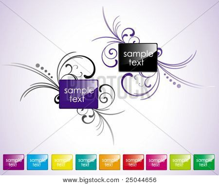 retângulo brilhante