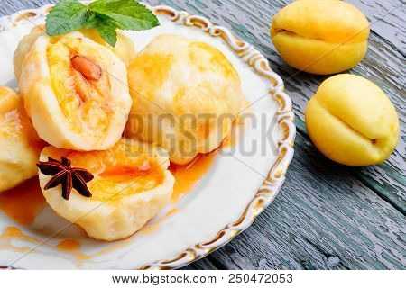 Fruit Dumplings With Apricot