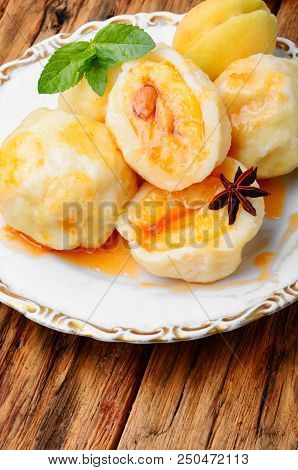 Fruit Dumplings With Apricot