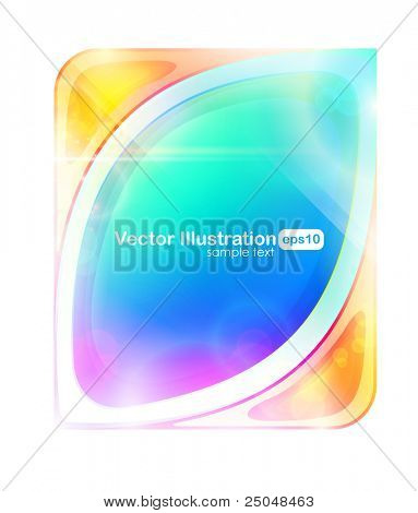 Eps10 บทคัดย่อการออกแบบหรูหรา ด้วยพื้นที่สำหรับข้อความของคุณ เฉดสีของ RGB