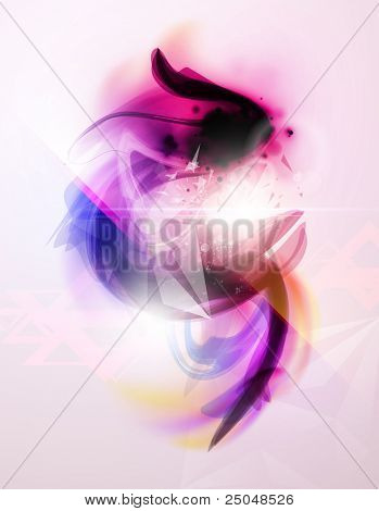 Vector. Eps10. Elemento decorativo colorato arricchirà la vostra idea di design. Godere!