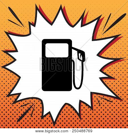 Gas Pump Sign. Vector Vector & Photo (Free Trial) | Bigstock