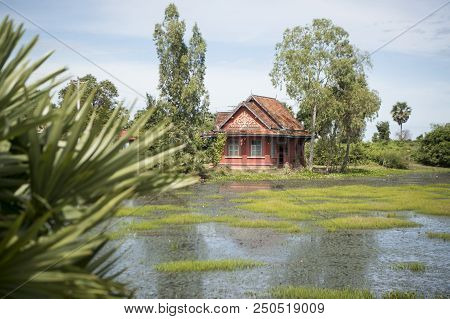Cambodia Kampong Thom Landscape House