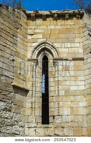 Ruins Of The Monastery Of Bonaval, In Guadalajara Province, Spain. It Is A Cistercian Monastery Foun