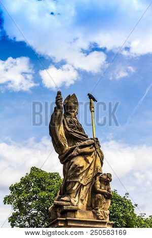 The Statue Of Augustine Of Hippo, Or The Statue Of Saint Augustinus, Is An Outdoor Sculpture By Jero