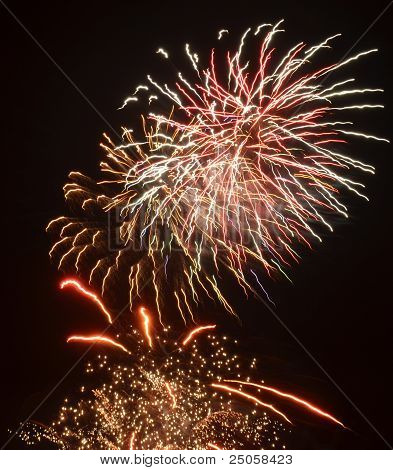 fireworks display